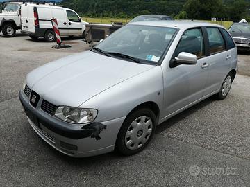 RICAMBI SEAT IBIZA 1.4 BENZINA ANNO 2001