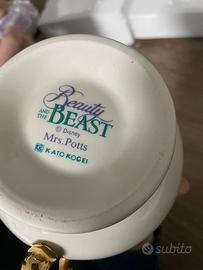 Teira e tazza della bella e la bestia