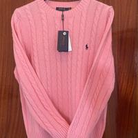 Maglione Polo Ralph Lauren Rosa-Taglia M