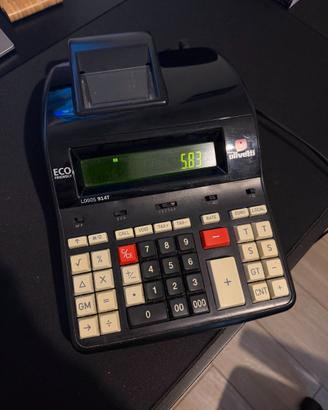 Calcolatrice Olivetti Logos 914T con stampante