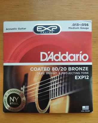 Corde per chitarra acustica (2 mute)