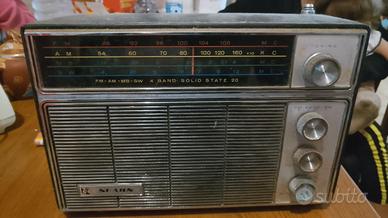 3 radio antiche funzionanti