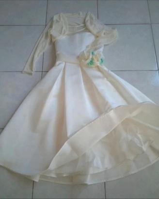 abito comunione cerimonia damigella bambina 10 ann