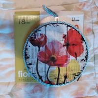 sottopentola in ceramica decorata 