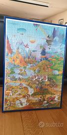 quadro puzzle di Mordillo