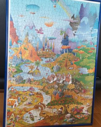 quadro puzzle di Mordillo
