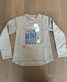 Felpa bimba 8 anni con unicorni  nuova