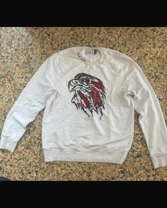 Felpa  uomo GAS col. Bianco Tg.L col. Bianco