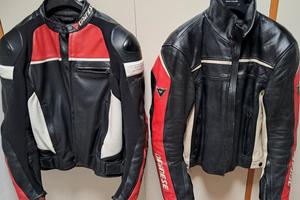 giacca pelle moto Dainese