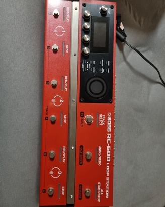 pedaliera boss rc-600 loop station