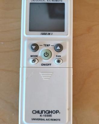 Telecomando universale climatizzatore