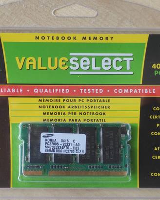 Memoria per Notebook