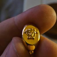 Orecchini a clip vintage Gianni Versace 