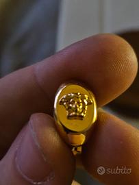 Orecchini a clip vintage Gianni Versace 