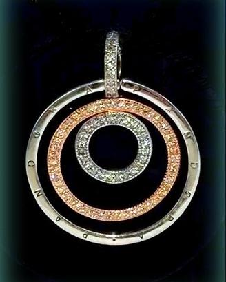 Pandora Ciondolo Cerchi Infiniti AR 925/oro 14k