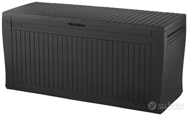 Keter Baule Comfy 270L, Finitura Effetto Legno