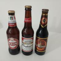 Lotto 3 Bottiglia Birra Peroni Mondiali Budweiser