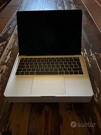 mac book air 13’ 2018 argento