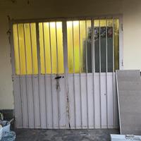 Portone in ferro da garage