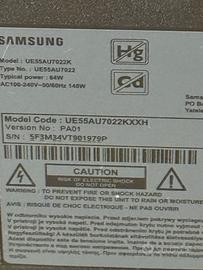 Samsung ue55au7022K 4K