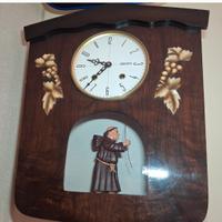orologio da parete muro frate campanaro cappuccino