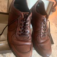 Scarpe da uomo pelle marrone