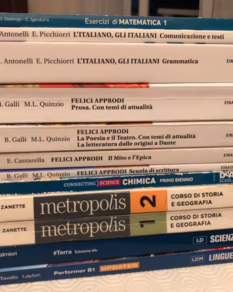 libri liceo classico-scientifico