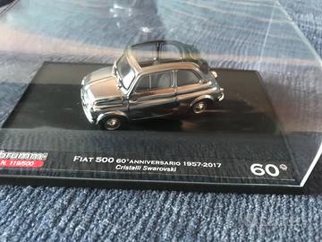Brumm fiat 500 60º anniversario swarovski