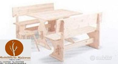 Set Birreria Panche Tavoli Pub Cod 274Bia