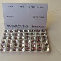 Ricamo - Swarovski rivoli 12mm