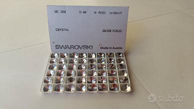 Ricamo - Swarovski rivoli 12mm