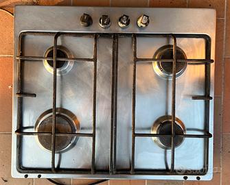 Piano cottura a gas 4 fuochi Electrolux