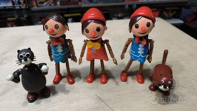 Pinocchio Takara Picorino personaggi anni 70