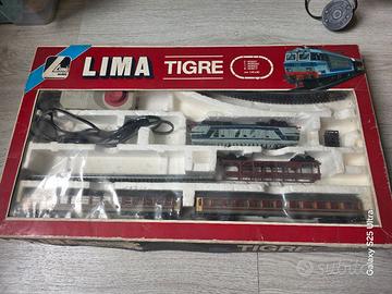 set treno vintage lima tigre