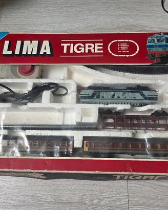 set treno vintage lima tigre
