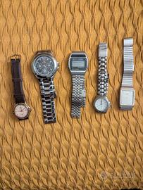 Orologi moderni Digital Quartz vari tipi e marche 