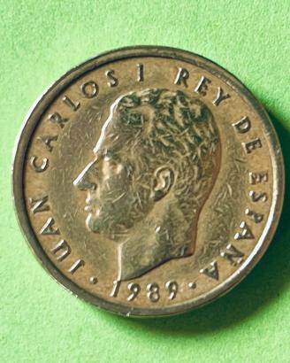 Moneta 100 Pesetas Spagna 1989 - Re Juan Carlos I