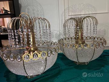 Lampadari antichi di cristallo