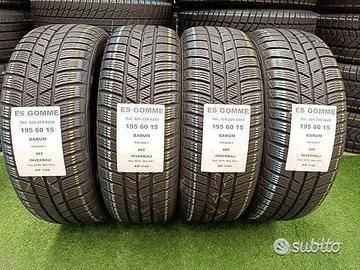 4 gomme 195 60 15 BARUM INV RIF1184