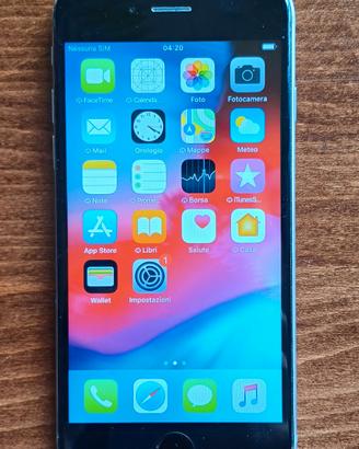 Smartphone Apple iPhone 6 A1586, argento e nero