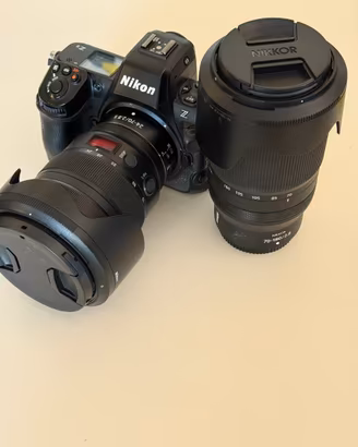 Nikon z8 + 24-70 2.8 + 70-180 2.8