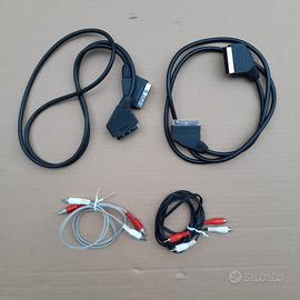 4 cavi scart e 2 cavi audio 