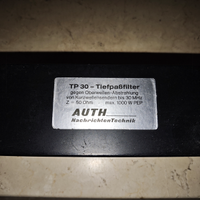 Filtro passa-basso TP 30 prodotto da AUTH Nachrich