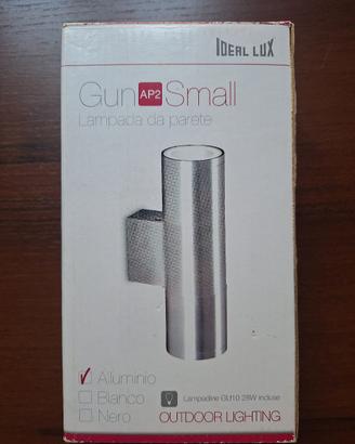 Lampada da parete Ideal Lux Gun AP2 Small