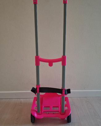 CARRELLO PIEGHEVOLE PORTA ZAINO SCUOLA. (NUOVO)