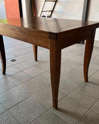 TAVOLO ALLUNGABILE IN CILIEGIO MASSELLO + SEDIE