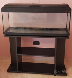 Acquario 100 litri + mobile