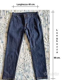 JEANS GDD donna, gamba dritta. Taglia M