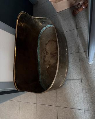 Portavasi ottone