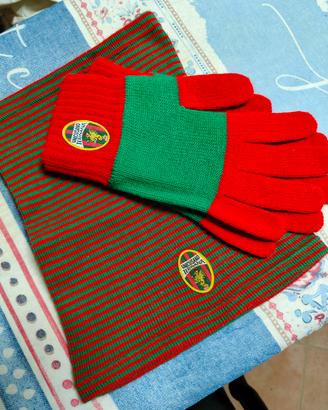 berretto e guanti tifosi ternana 